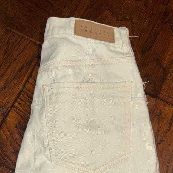 PACSUN Cream Colored Patchwork Dad Jean - Picture 10 of 13